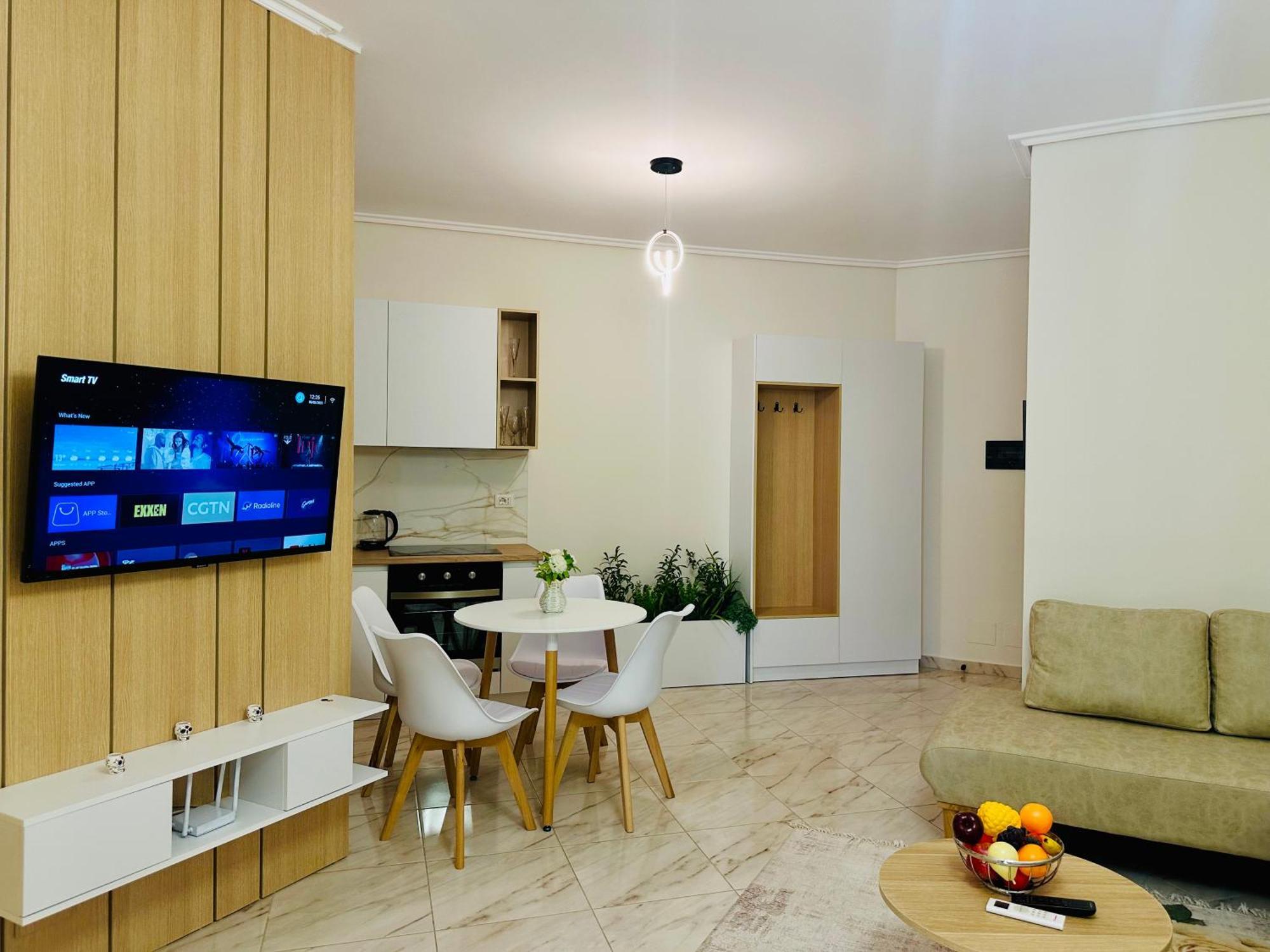 Vlorë Jico Travel - Erjon Apartments חדר תמונה